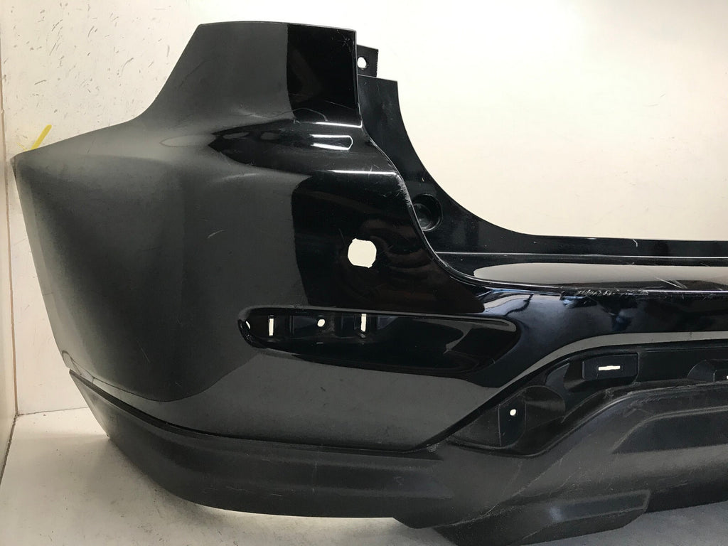 Rear Bumper Cover Nissan Pathfinder SV Platinum w/Sensor Holes Black 17 2018 OEM