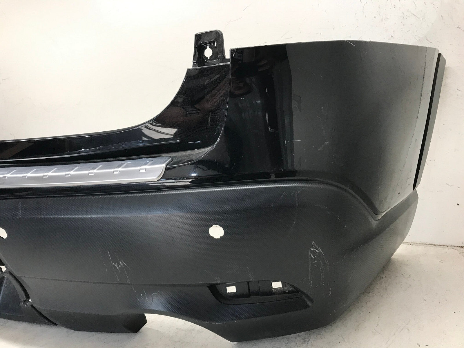 Rear Bumper Cover Black 2019-2022 Subaru Ascent Base/Premium w/Sensor Holes OEM