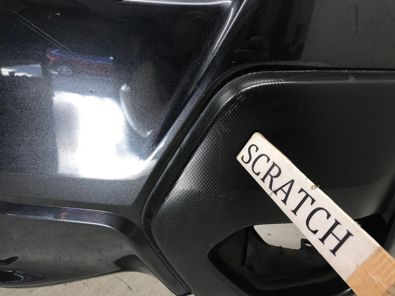 Rear Bumper Cover Gray Subaru CrossTrek 2018 2019 57704FL250 OEM