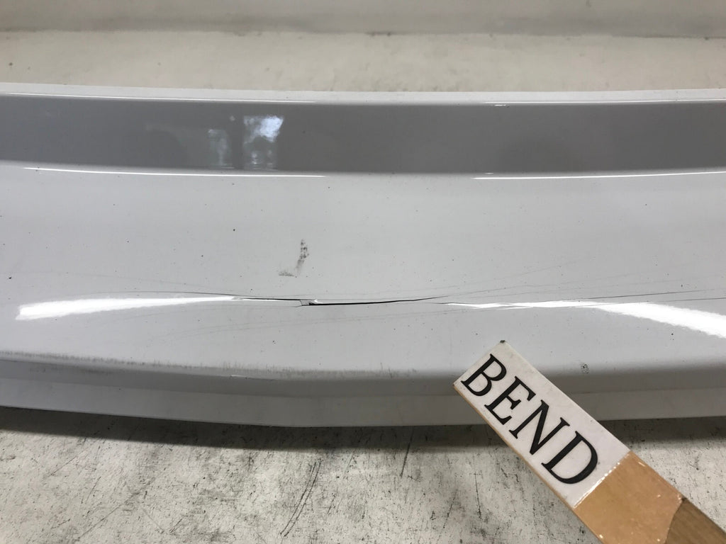 Rear Upper Bumper Cover Chevy Equionox SUV White 18-22 23333105E OEM