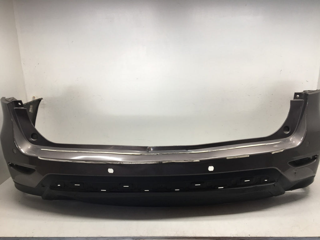Rear Bumper LOCAL Nissan Pathfinder Platinum SV Hybrid w/o Sensr Holes 13-16 OEM