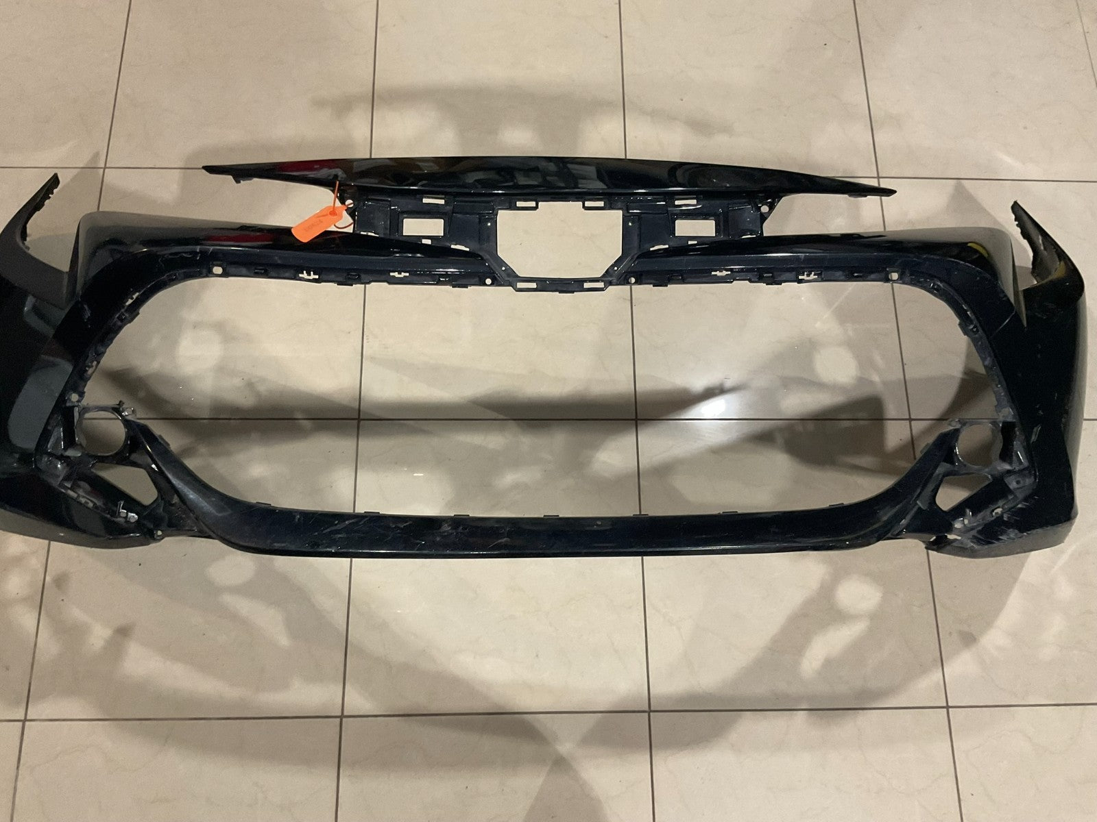 Front Bumper Cover Black 2019-2022 Toyota Corolla 52119+12g20 OEM