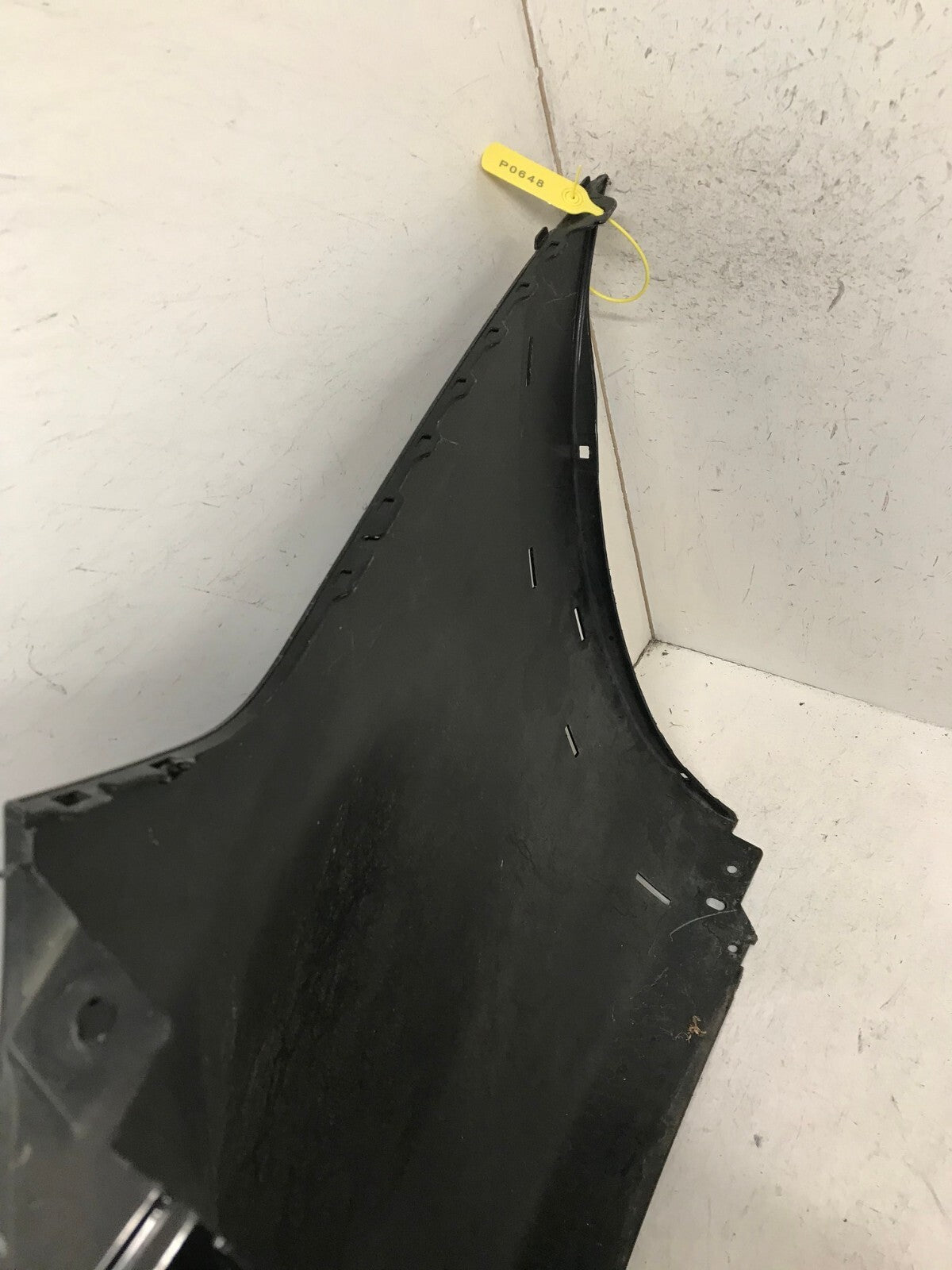 Rear Bumper Cover Infiniti QX56 Base w/Sensor Holes Black 11 13 85022-1LA0H OEM