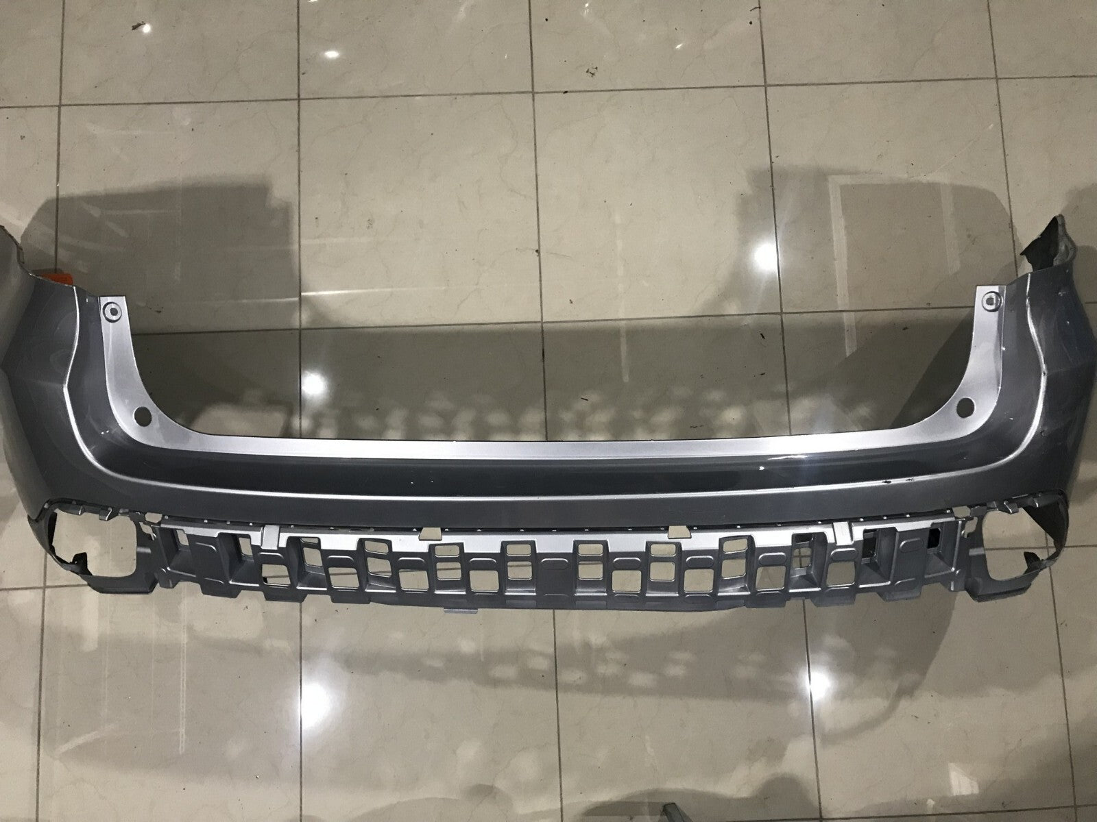 Rear Bumper Cover Toyota Highlander w/Sensor Holes 2014-2018 52159-0E060 OEM2