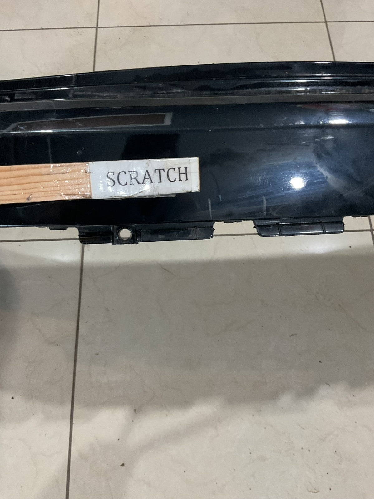 Rear Bumper Cover Black 2020-2021 Kia Sportage OEM