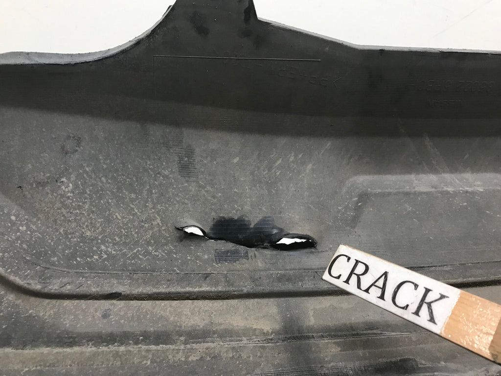 Rear Bumper Cover Red Nissan Kicks S SV 2018 2019 w/Sensor Holes 85022-5RB0H OEM