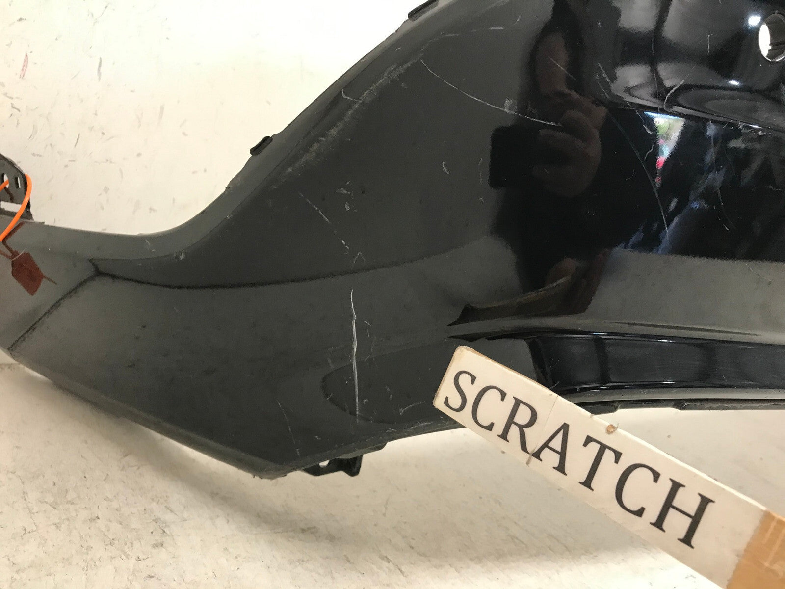 Rear Bumper Cover Black 2023-2024 Honda HR-V LX/Sport w/Sensor Holes OEM