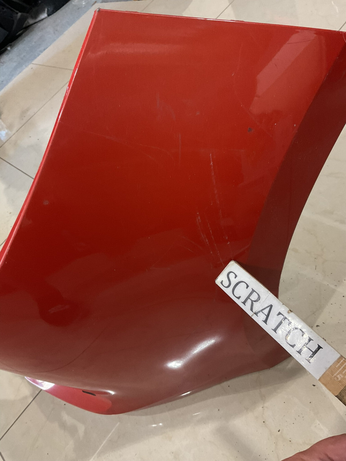 Front Bumper Cover Red Toyota Corolla Hatchback 2018-2020 52119-12G20 OEM