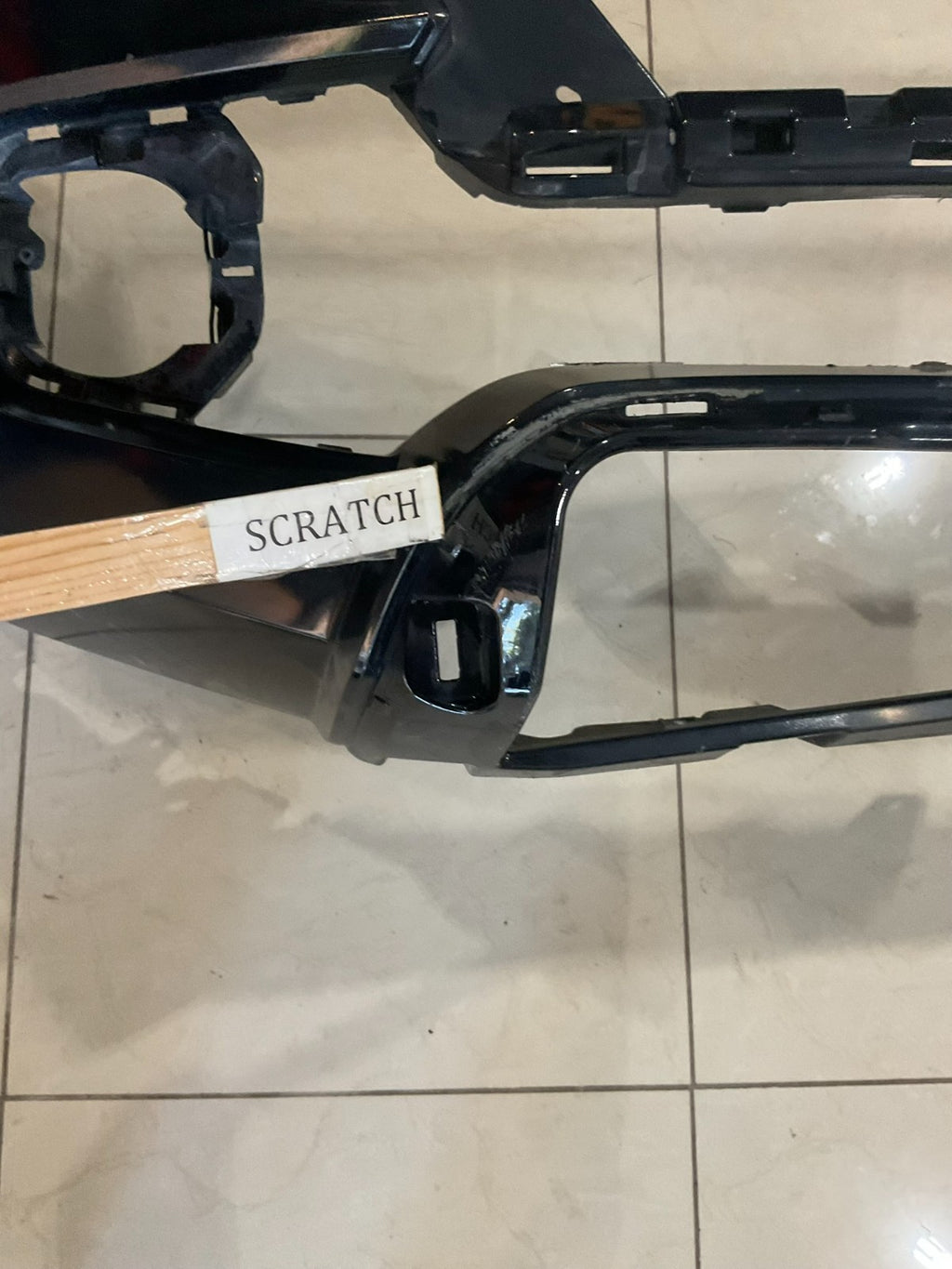 Front Bumper Cover Black 2016 - 2023 Toyota Tacoma 52119+04240 OEM