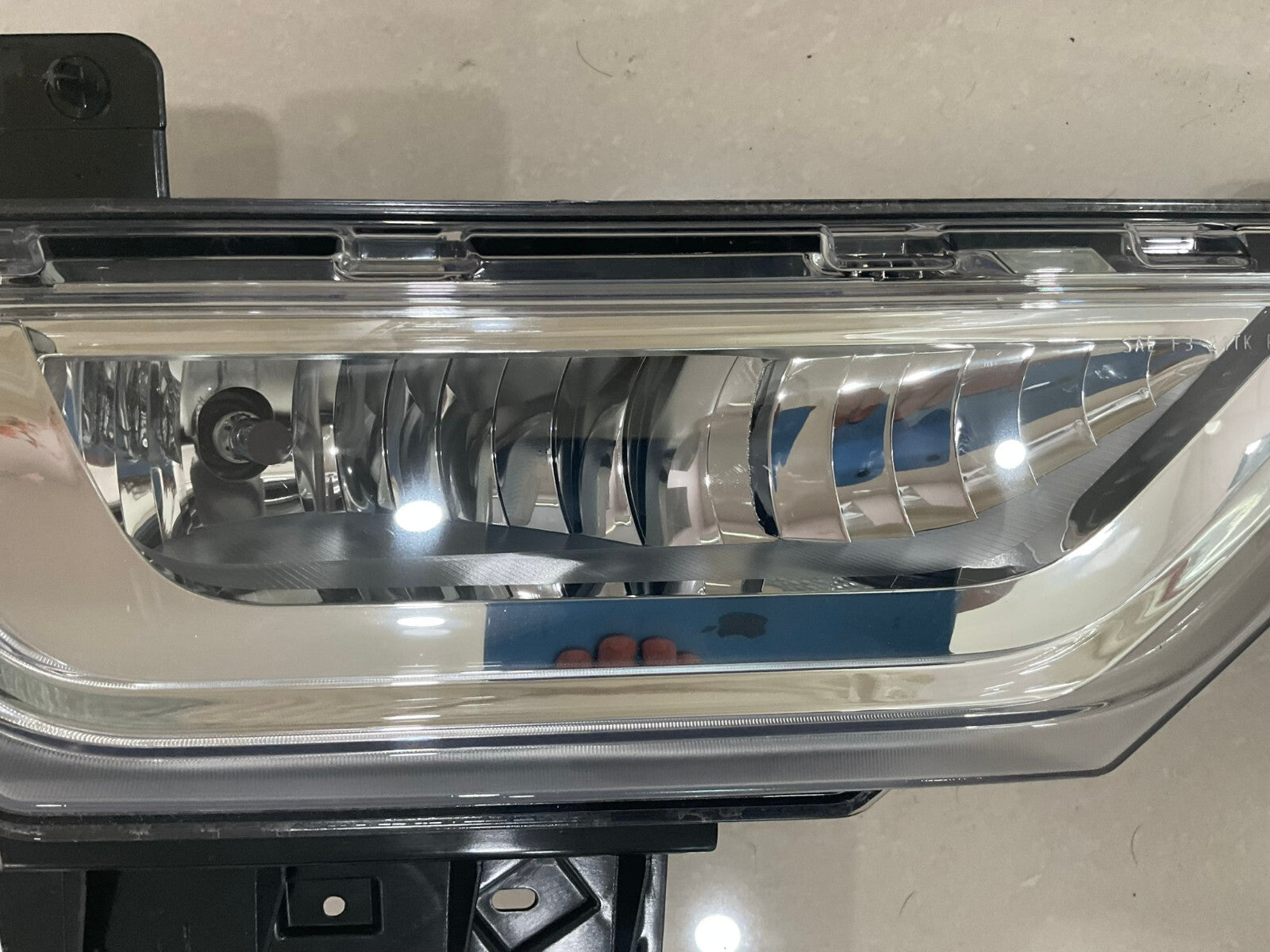 Fog light Damaged Passenger RH Black 2021-2023 Ford F-150 ML34-15A254-A OEM