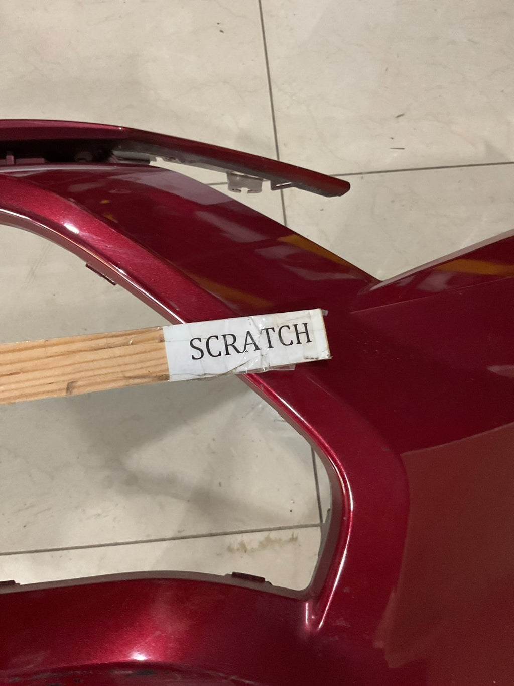 Front Bumper Cover Red Toyota RAV4 2019-2021 52119 0r200 OEM