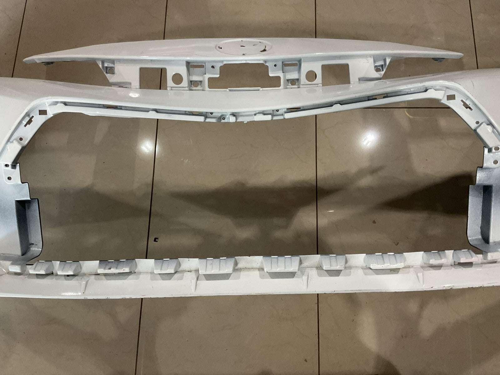 Front Bumper Cover White 2020-2023 Toyota Corolla CAPA