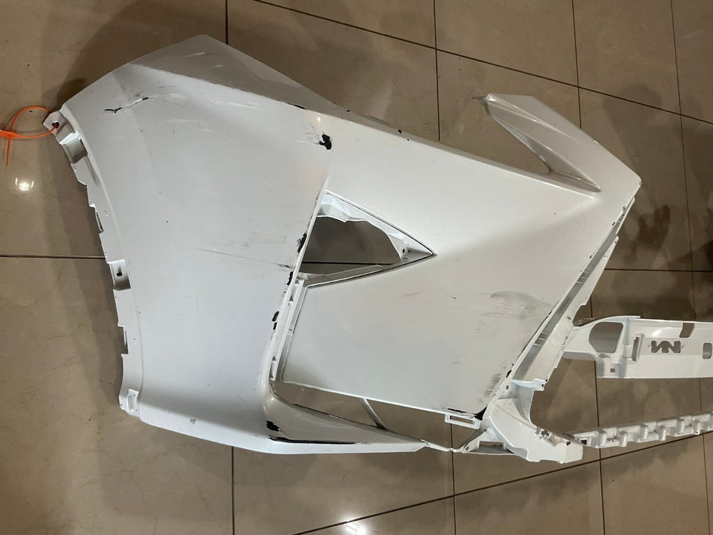 Front Bumper Cover White Lexus RX350 RX450H Base 2016-2018 52119+0E270 OEM