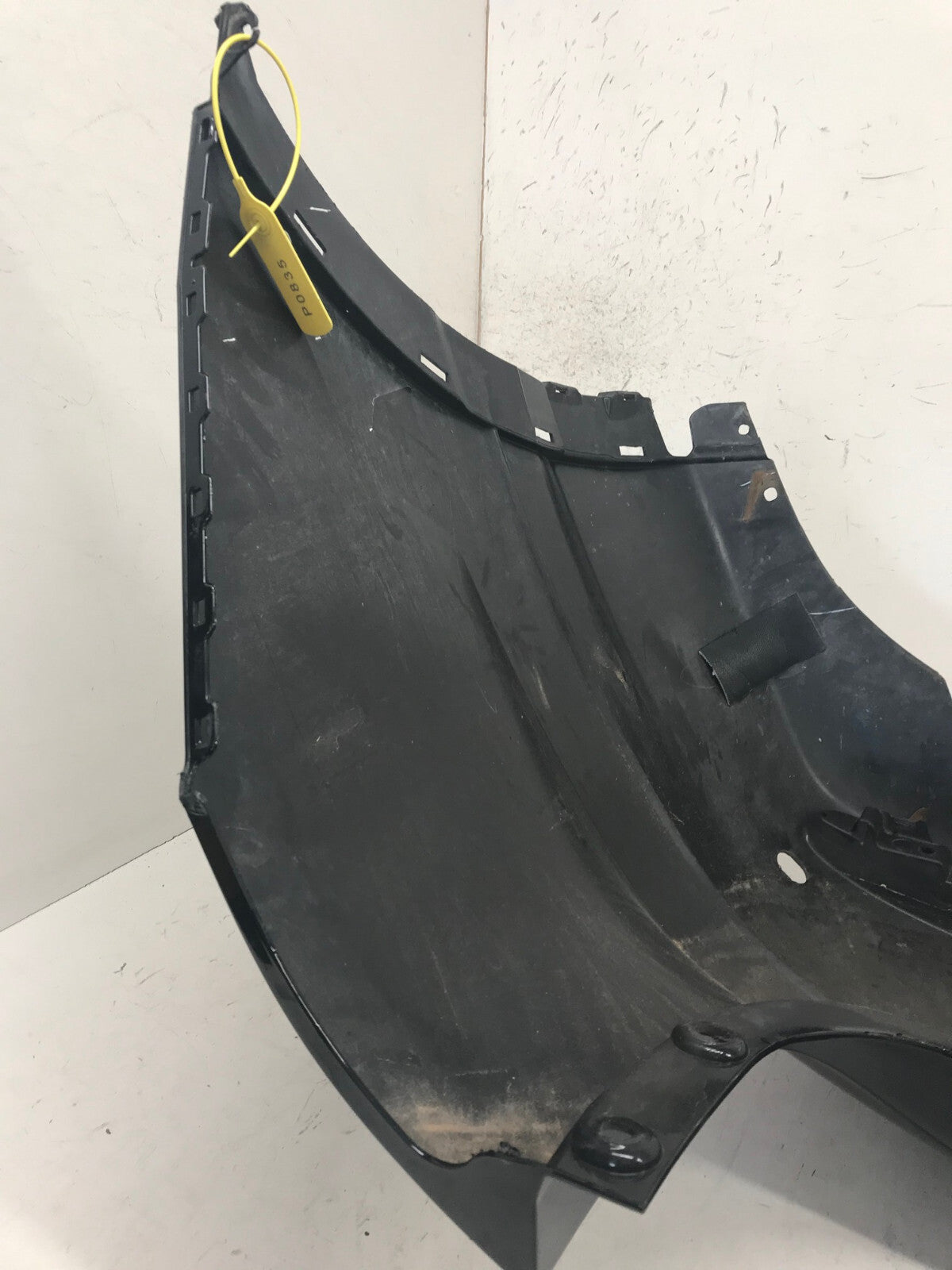 Rear Bumper Cover Black Nissan Rogue Sport S SL SV 2017 2018 w/Sensor Holes OEM