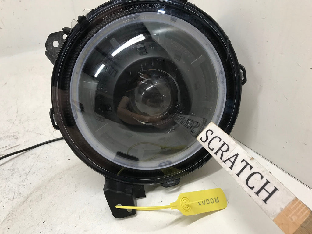 Headlight Damaged LH Driver LED Jeep Wrangler JK TJ CJ LJ CAPA