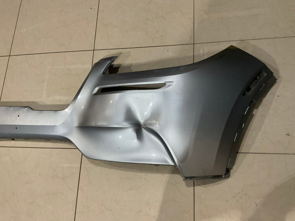 Front Bumper Cover Silver 2020-2022 Lincoln Aviator LJ7B+17C831 OEM