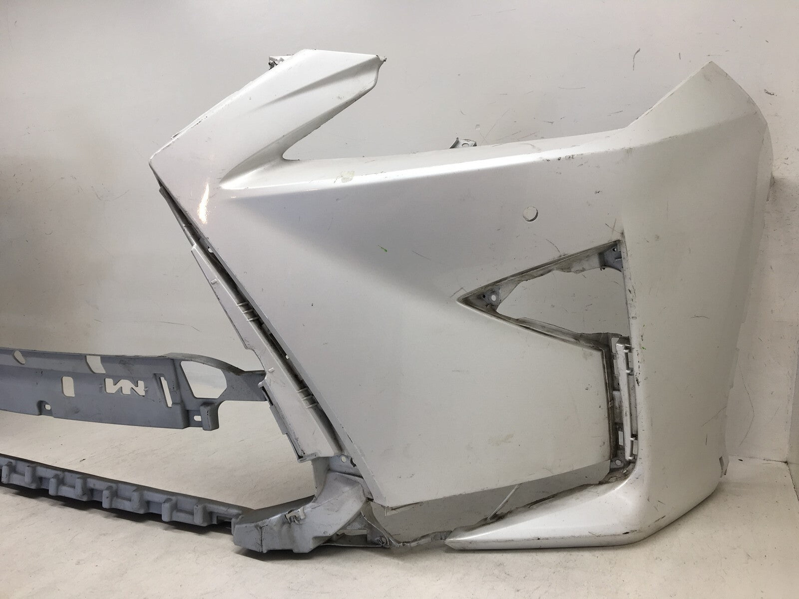 Front Bumper Cover Lexus RX350 RX450H w/Sensor Hole w/o Washers 2016-2018 OEM