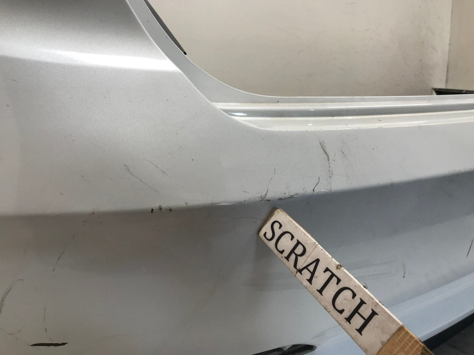Rear Bumper Cover White Hyundai Sonata Limited 2.0T SE ECO Sport 15 -2017 OEM