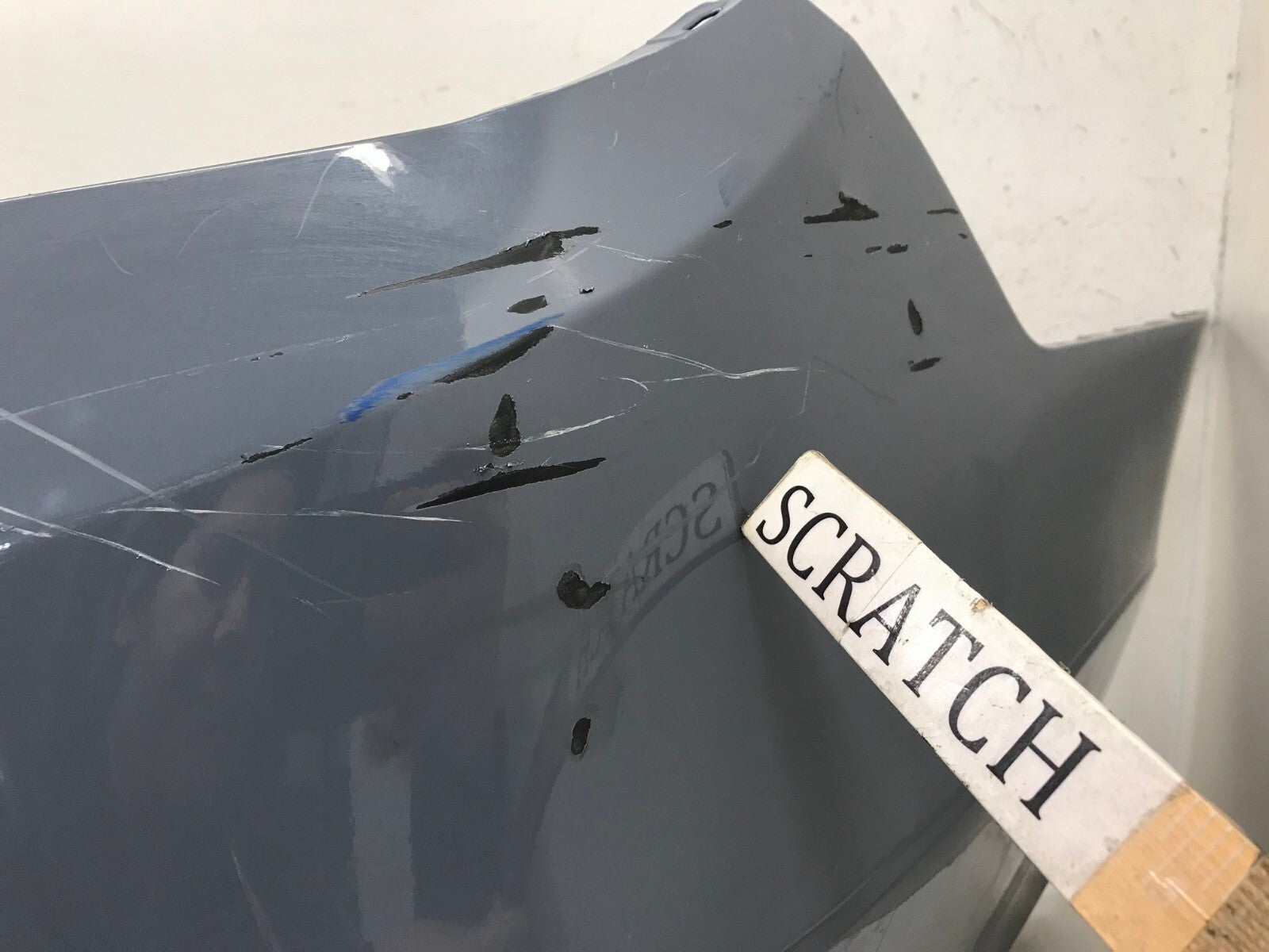 Rear Bumper Cover Gray Honda Accord EX EX L Hybrid 2018 2019 71501-TVA-A000 OEM