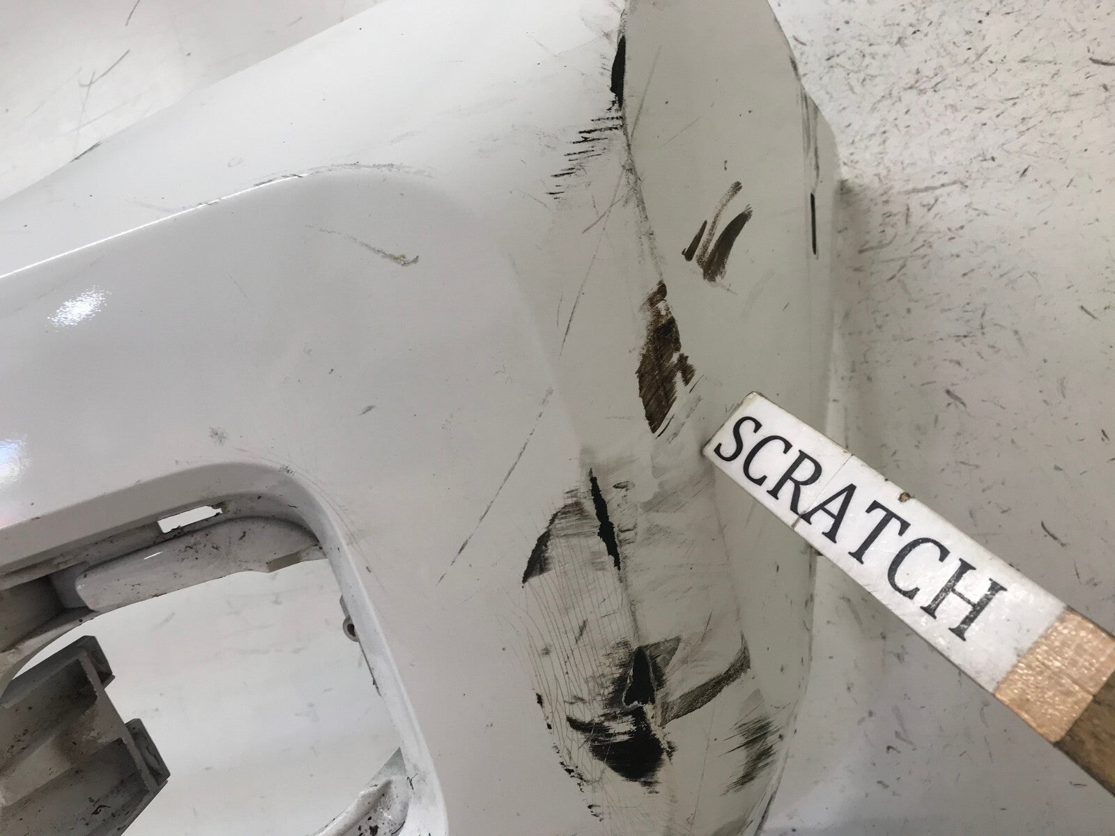Front Bumper Cover White 2016-2022 Toyota Tacoma 52119-04240 OEM
