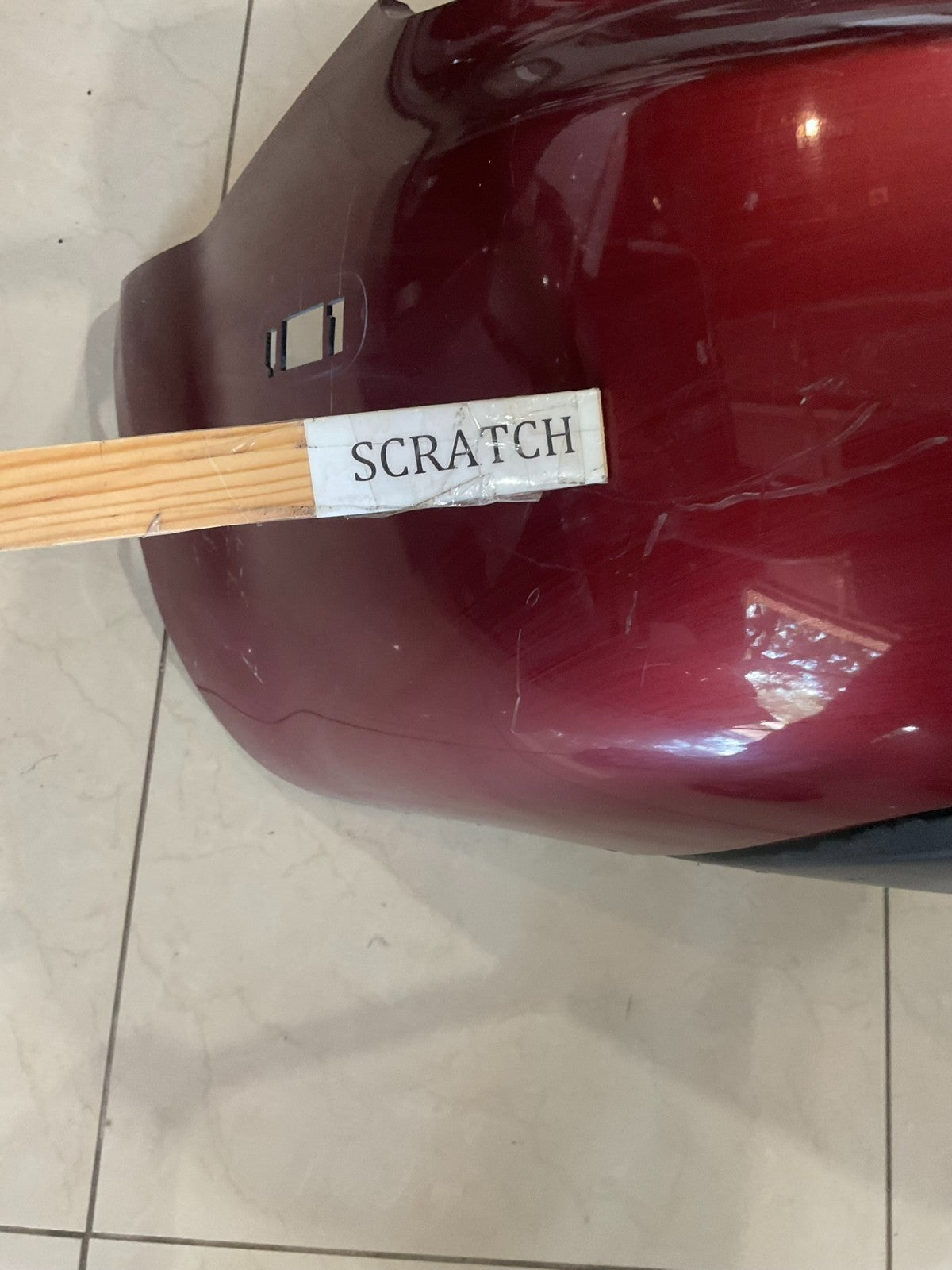 Rear Bumper Cover Red 2009 2010 11 12 13 14 2015 Mazda MX-5 Miata nf79+50221 OEM