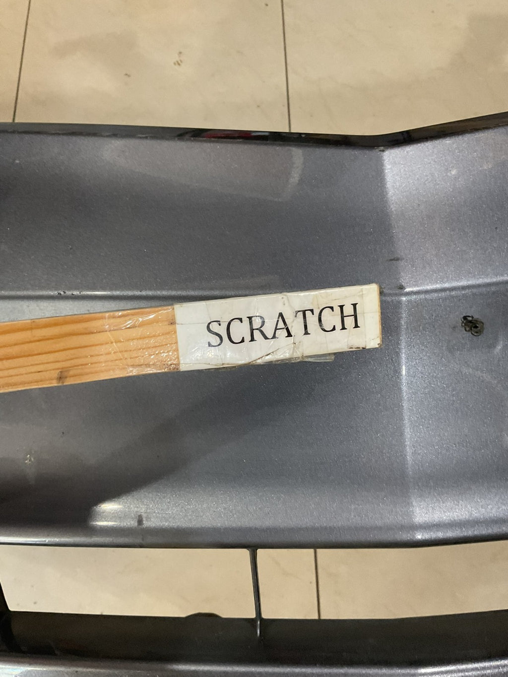 Front Bumper Cover Grey 2016-2018 Acura RDX CAPA