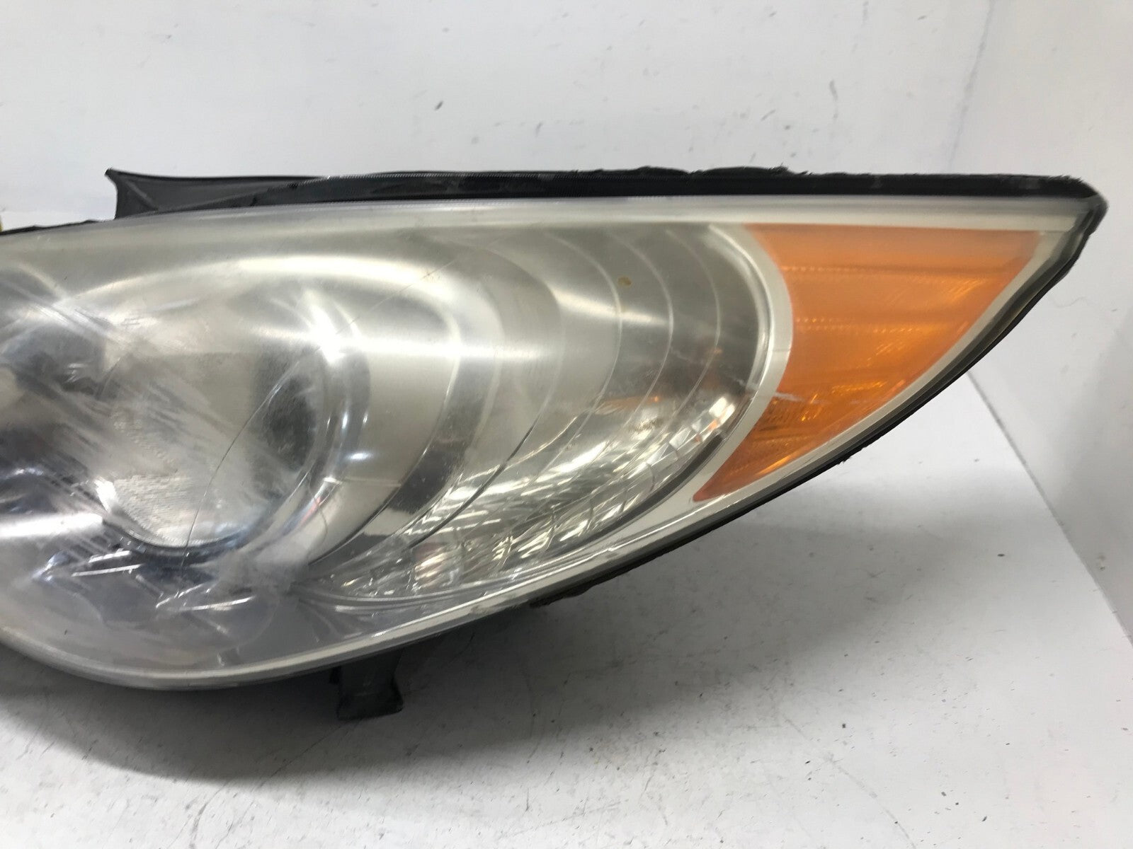 Headlight Damaged Left Driver LH 2011-2014 Hyundai Sonata CAPA