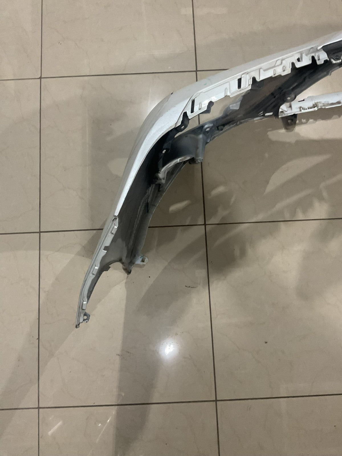 Front Bumper Cover White 2021-2023 Toyota Camry SE XSE CAPA