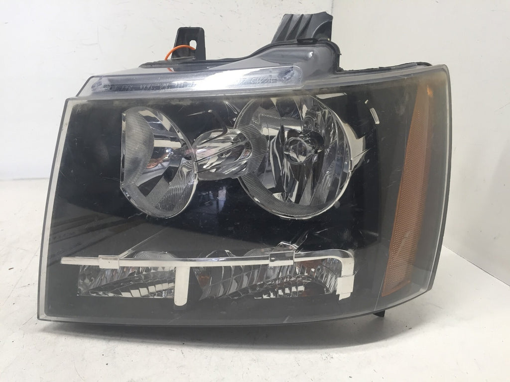 Headlight Damaged Headlamp Driver LH Chevy Suburban 1500 Avalanche 07-14 OEM