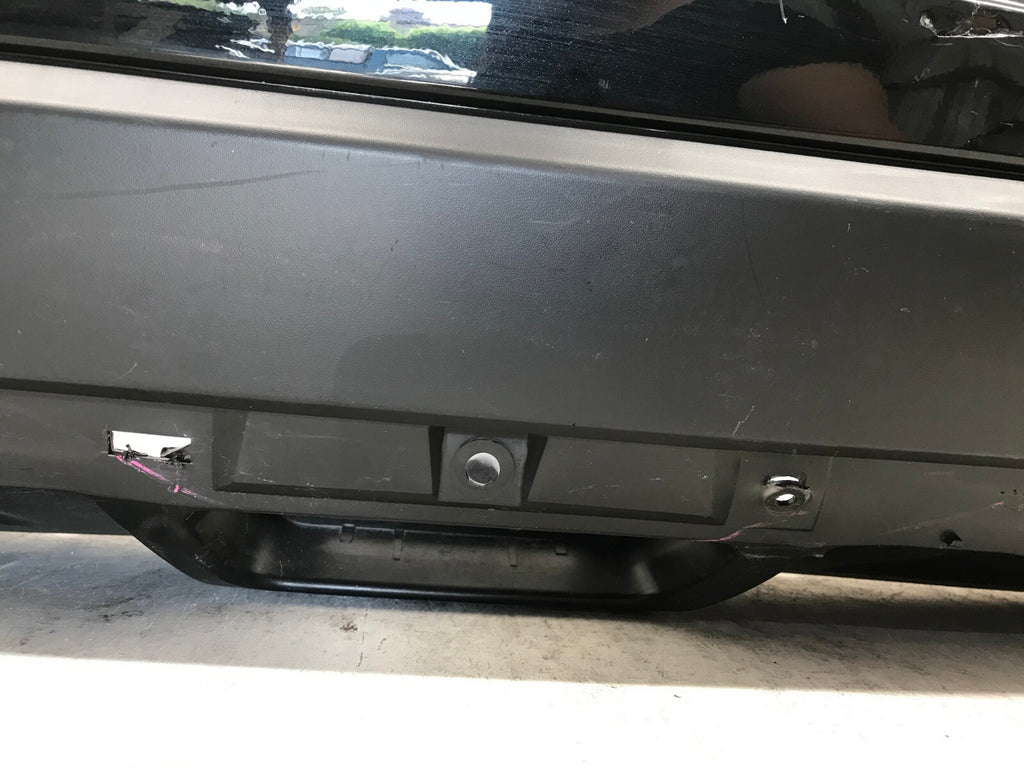 Rear Bumper Cover Nissan Rogue S SL SV SV Hybrid SL Hybrid Gray 2017-2019 OEM3