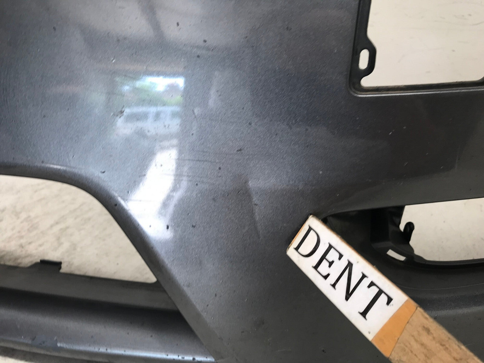 Front Bumper Cover Gray Nissan Sentra 2013-2015 62022-3SH0H OEM