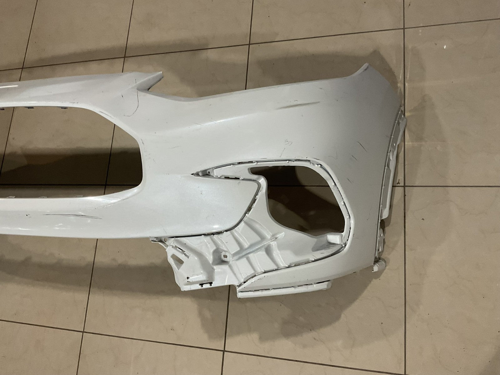 Front Bumper Cover White 2023 2024 2025 Honda HR-V LX / Sport CAPA