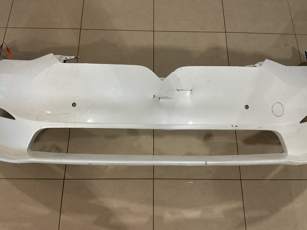 Front Bumper Cover White Tesla Model X 2021-2024