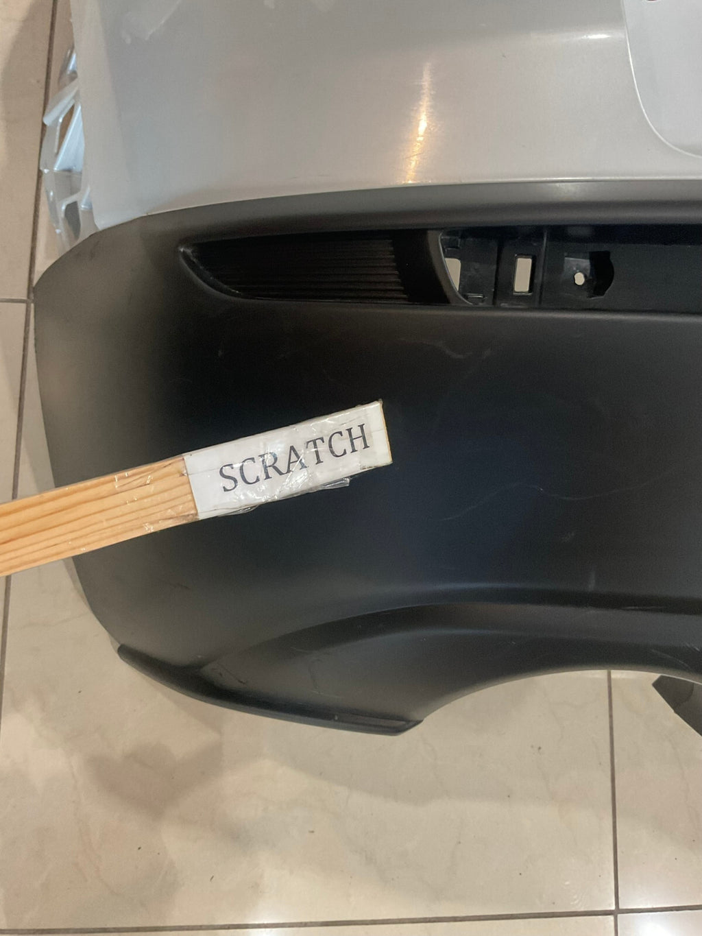 Rear Bumper Cover White Mazda CX 30 2020 DGH9+50221 OEM