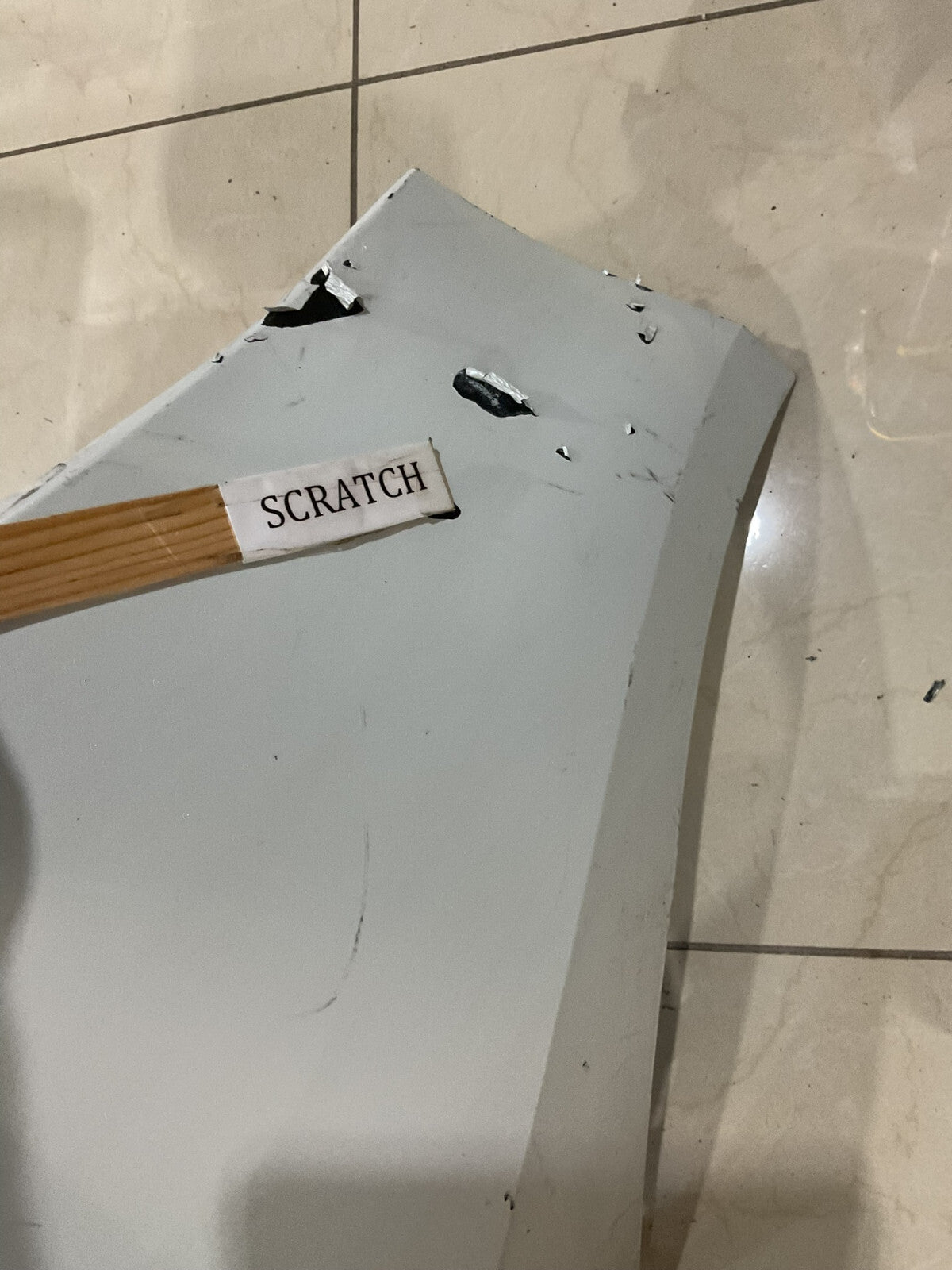 Front Bumper Cover White Toyota Corolla 2020 2021 2022 CAPA