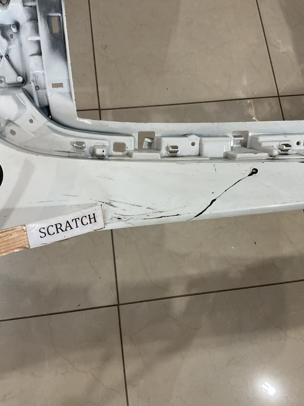 Front Bumper Cover White 2022-2023 Mazda CX-5 CX5 KSD4-50031 OEM