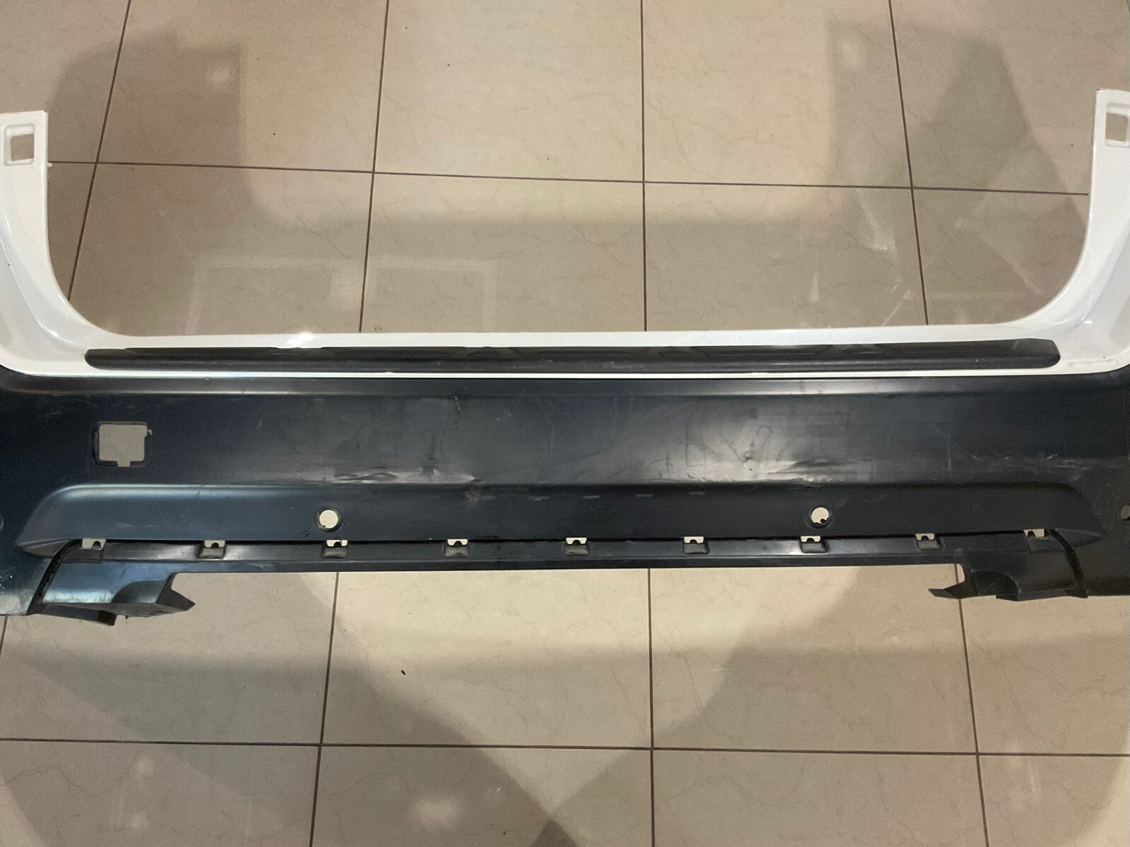 Rear Bumper Cover White Subaru Outback 2020 57704-AN31A OEM