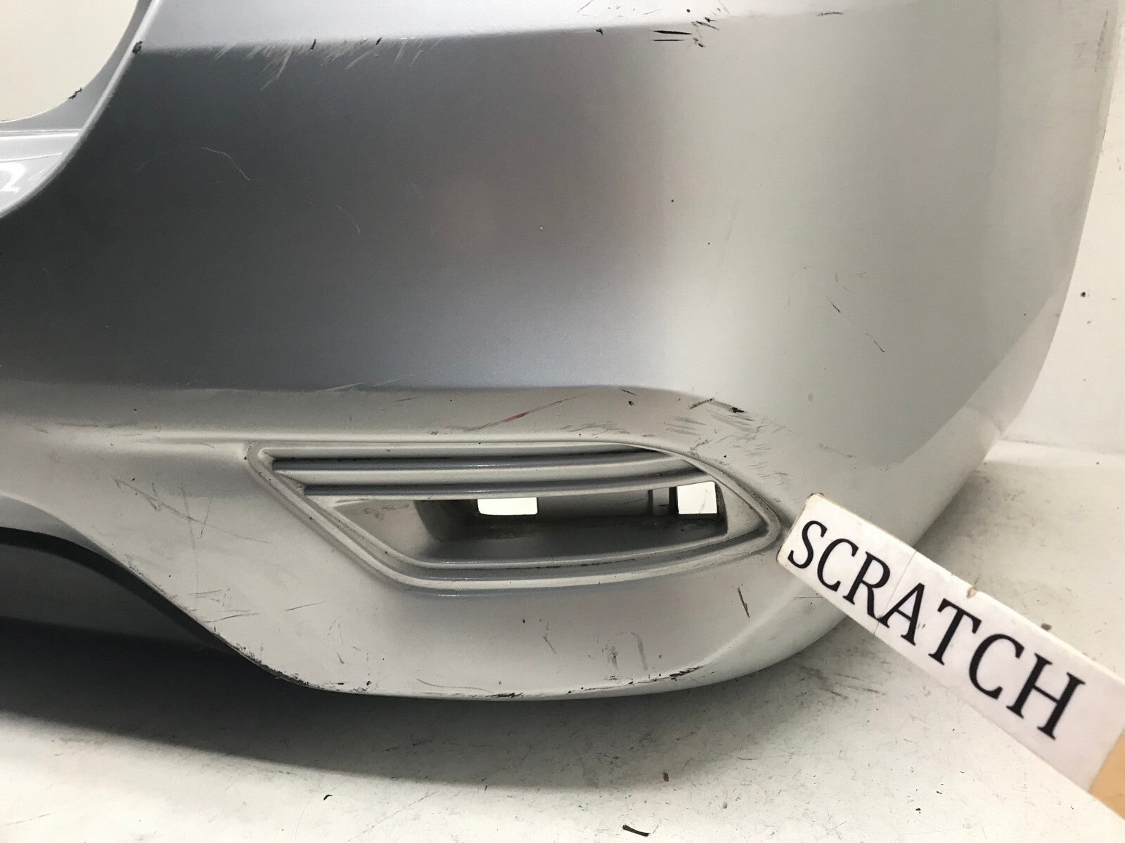 Rear Bumper Cover Nissan Sentra SR SR Turbo Grey 2016-2018 CAPA
