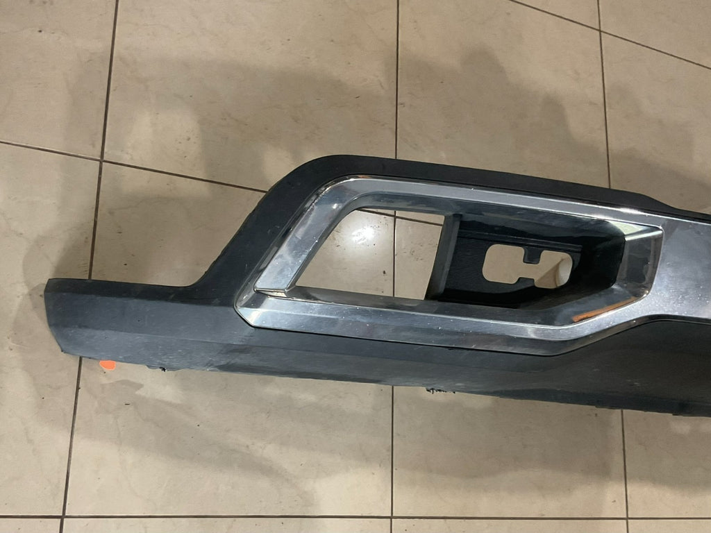 Front Lower Bumper Cover Valance Silver 2019-2021 GMC Sierra 1500 812801468 OEM