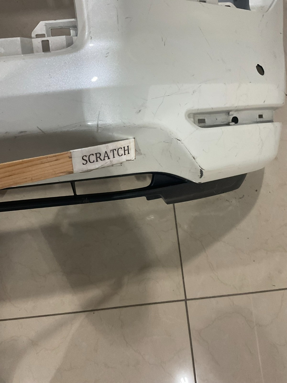 Front Bumper LOCAL White 2014 2023 Toyota 4Runner 52119+35140 OEM