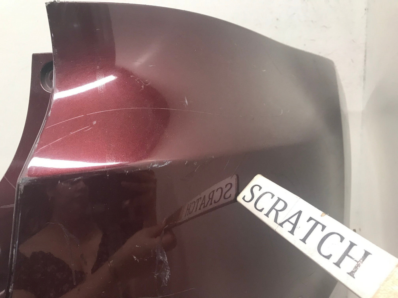 Rear Bumper Cover Red Toyota Highlander 2014-2018 52159-0E060 OEM