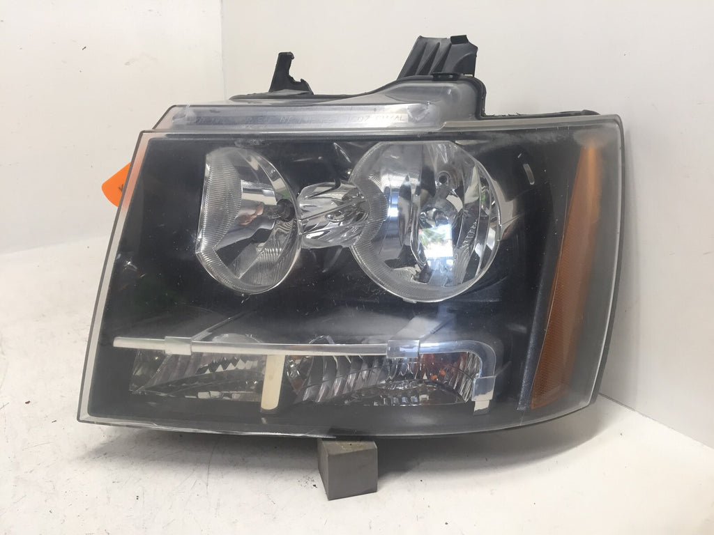 Headlight Damaged Headlamp LH Driver Chevy Tahoe Suburban Avalanche 07-2014 OEM