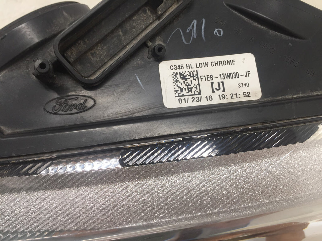 Headlight Damaged Left Driver LH Ford Focus 2015-2018 F1EB-13W030-JF OEM