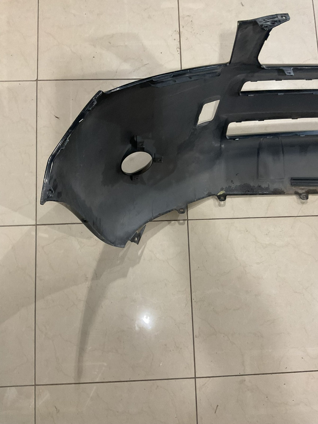 Front Bumper Cover Black 2009-2012 Toyota RAV4 52119+42971 OEM