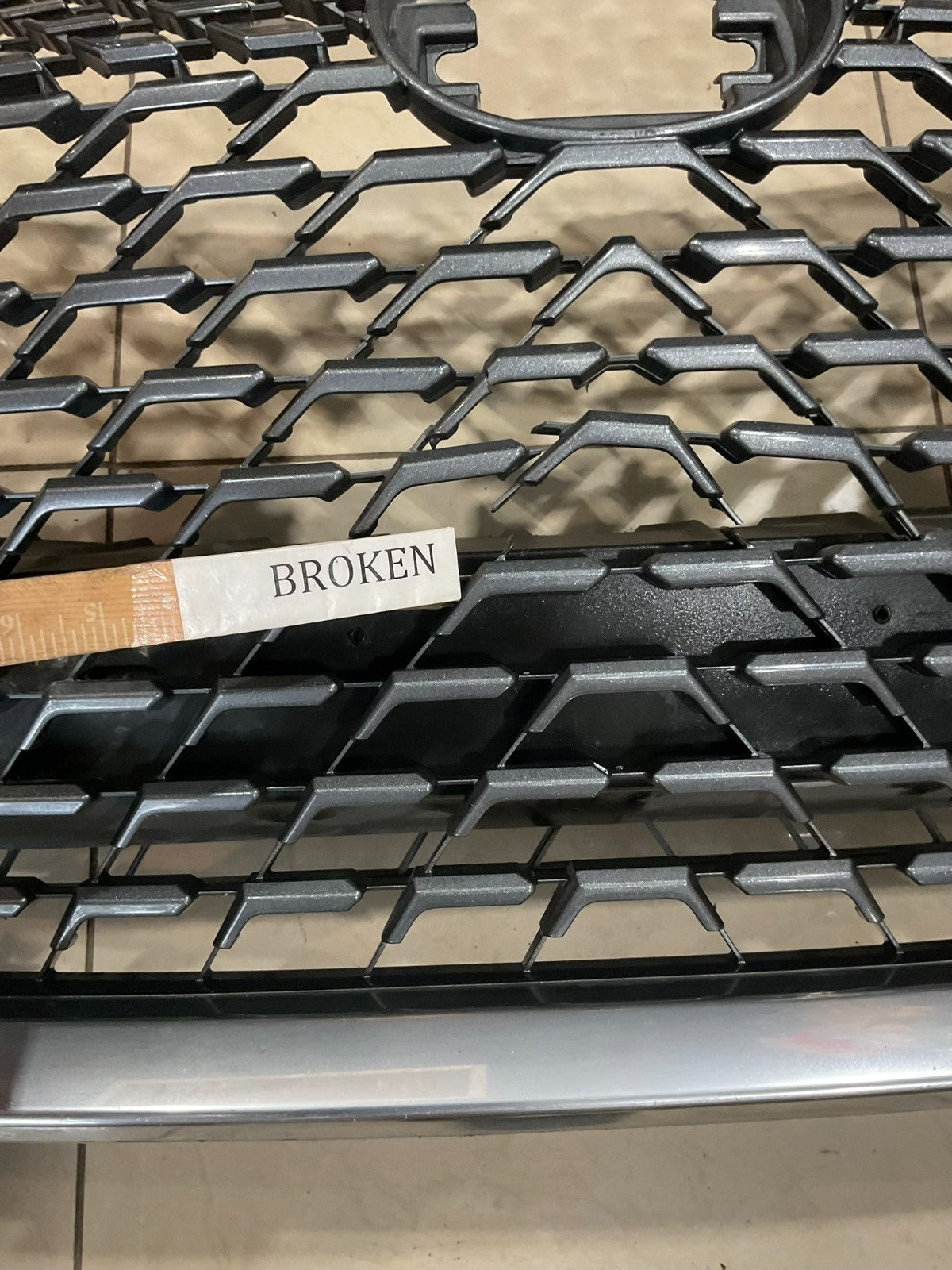 Grille Grill Silver 2020 2021 2022 2023 Lexus RX350 RX450H 52112+0e030 OEM