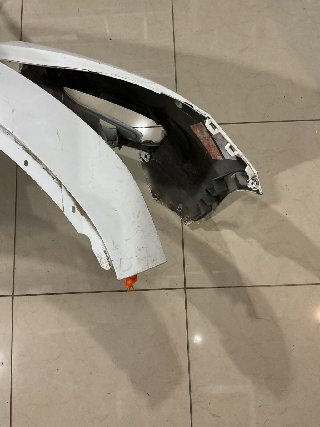 Front Bumper Cover White 2016 2017 2018 Chevrolet/Chevy Malibu CAPA
