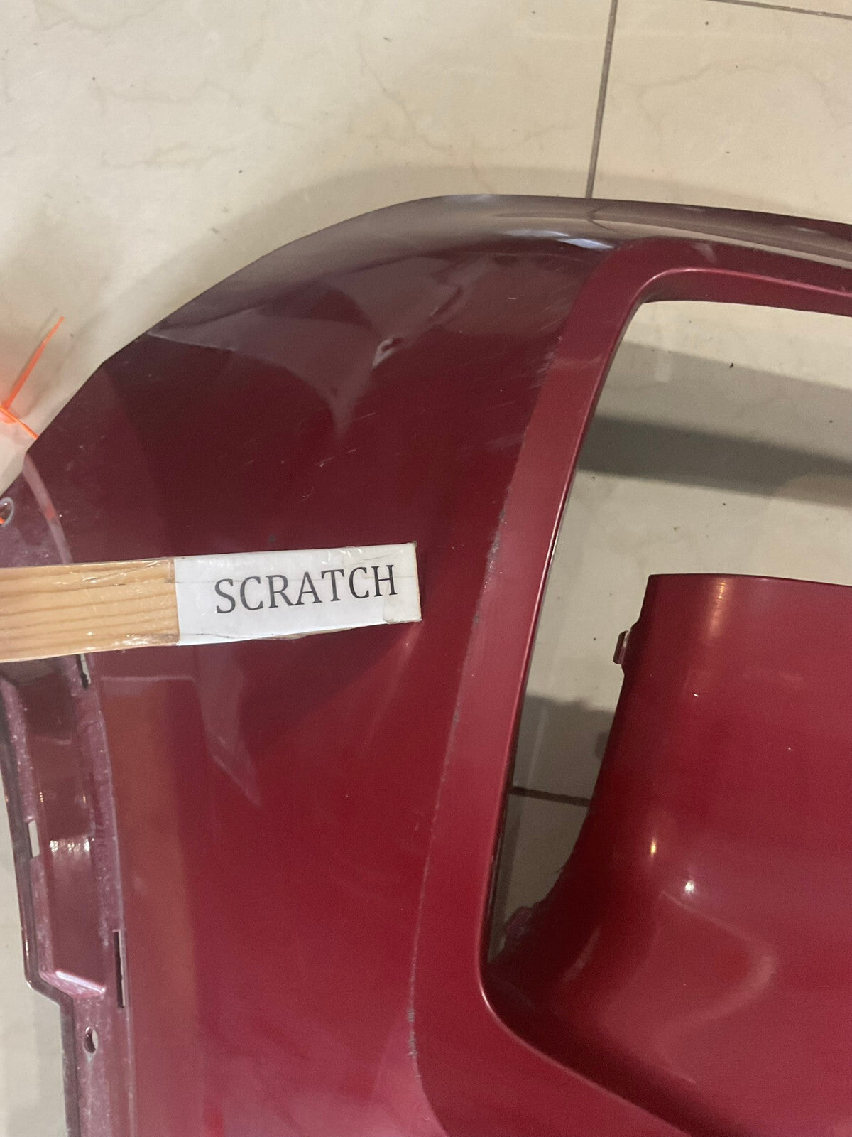 Front Bumper Cover Red 2022-2023 Nissan Rogue Sport S/SL/SV 62022+6RR0H OEM