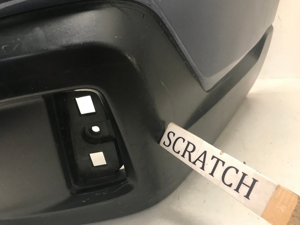 Rear Bumper Cover Blue Subaru Outback 2018 2019 w/Sensor Holes 57704AL18A OEM