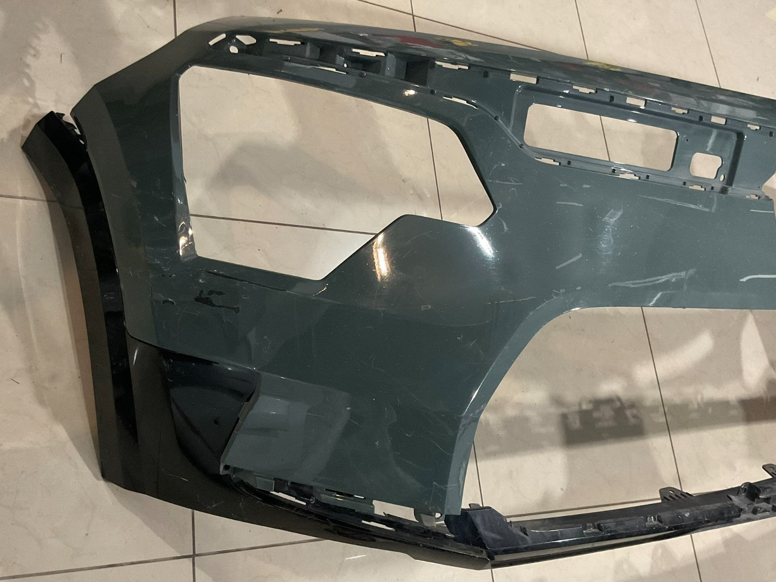 Front Bumper Cover Green/Grey 86512 a0010 OEM