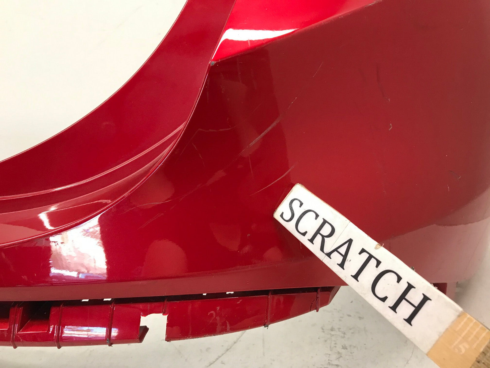 Rear Bumper Cover Hyundai Santa Fe SE/SEL/XRT/Lim Red 2021-2022 86611-S2500 OEM